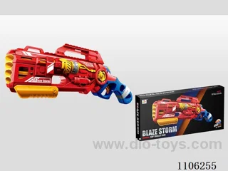 Soft gun (10 round heads & 10 suction cups)