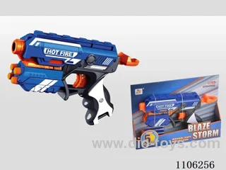 Blue soft bullet gun (5 bullets)