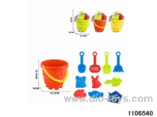 10pcs beach toy in Net bag