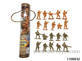 Military suits in PVC Tin
