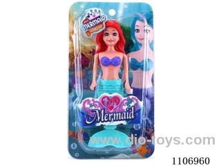 Water mermaid on chain