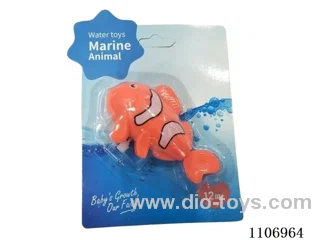 Chain bath swimming fish