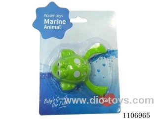 Chain bathroom swimming frog