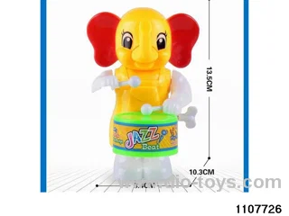 Uplink Swinging Drumming Elephant in opp bag