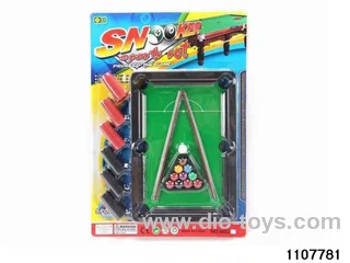 billiard in Blister card