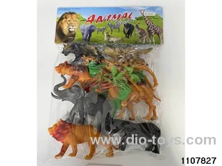 Animal Set in PP bag with header