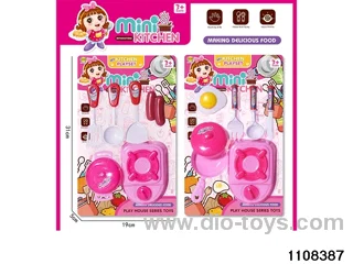 Tableware toys in Blister card