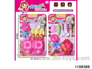 Tableware toys in Blister card
