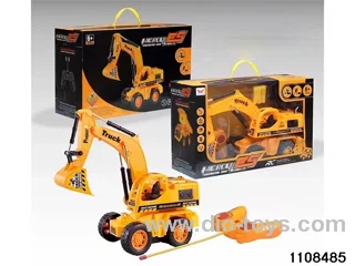 1:16 5ch RC car With 7 coloured lights (electricity included) in window box