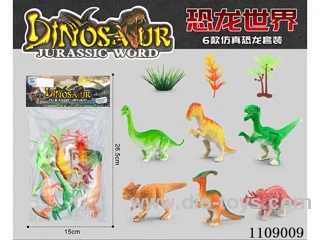 Simulation dinosaur 6PCS