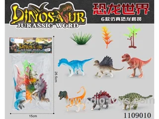 Simulation dinosaur 6PCS