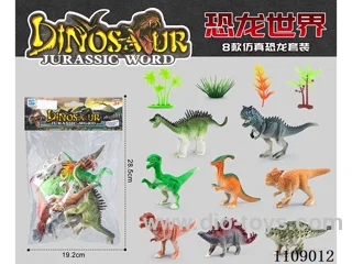 Simulated dinosaur 8PCS