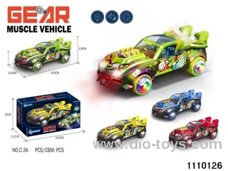 B/O car with light/music