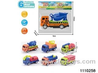 pull back car （6 Mixed）