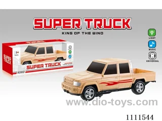 Electric universal simulation pickup truck with lights and music