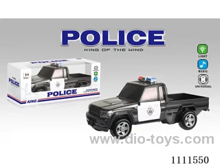 Electric universal simulation pickup car with lights and music
