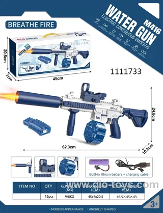 M416 Electric water gun toy in color box
