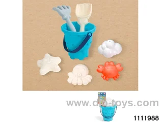 7pcs beach buckets