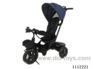 Children's trolley flax grey, flax wine red, flax dark green, flax purple,