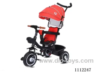 Children's trolley 10 "front 8" back (titanium empty wheel)
