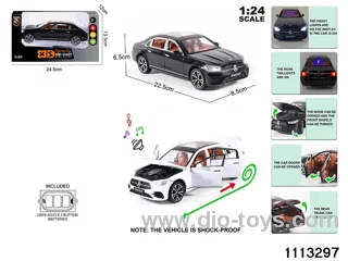1:24 Alloy car with light and sound