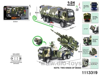 1:24 Alloy car with light and sound
