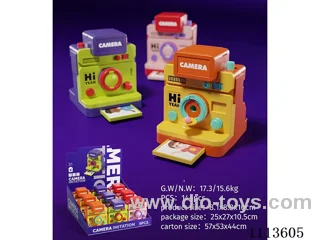 Polaroid camera (9PCS, 3-color mixed)