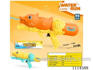 water gun Range 7-8 meters, capacity 300ML