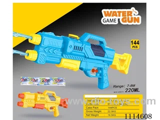 water gun Range 7-8 meters, capacity 220ML