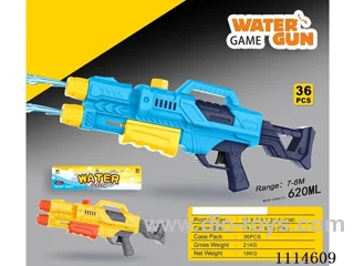 water gun Range 7-8 meters, capacity 620ML