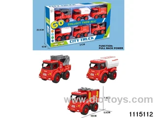 pull back car set