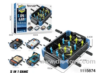 5 in 1 table game