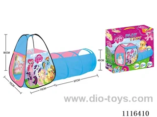 Two-in-one Pony Polly tent compound tunnel crawler