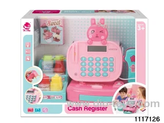 rabbit cash register with sound，light，calculation function