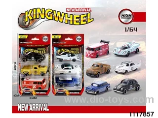 1:64 Alloy Car Set（3pcs）