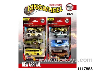 1:64 Alloy Car Set（3pcs）