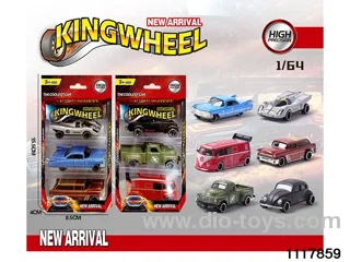 1:64 Alloy Car Set（3pcs）