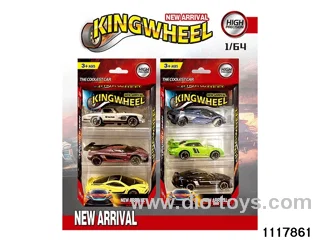 1:64 Alloy Car Set（3pcs）