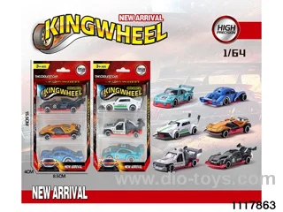 1:64 Alloy Car Set（3pcs）