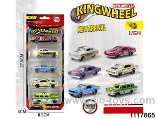 1:64 Alloy Car Set（5pcs）