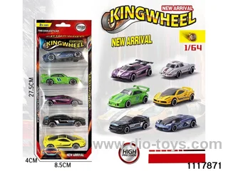 1:64 Alloy Car Set（5pcs）