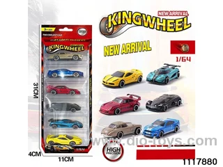 1:64 Alloy Car Set（6pcs）