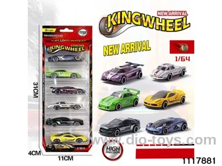 1:64 Alloy Car Set（6pcs）