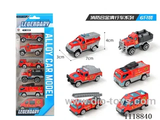 Fire 6 PCS (Alloy sliding)