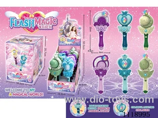magic wand with light/music