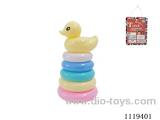 5 layers rainbow loop (large yellow duck) Macaron color