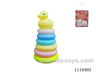 6 layers rainbow ring (Little Yellow Duck) Macaron color