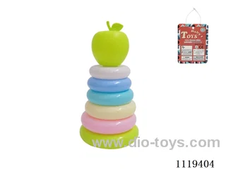 6 layers rainbow ring (Apple) Macaron color