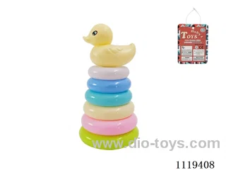 6 layers rainbow loop (large yellow duck) Macaron color