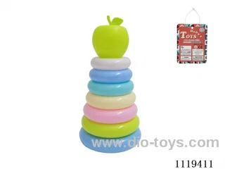 7 layers rainbow ring (Apple) Macaron color